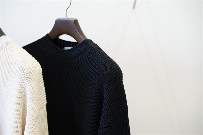 Graphpaper(グラフペーパー)Suvin Loose Rib Crew Neck Knit(GM221