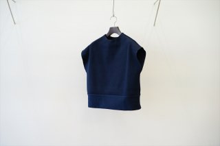 [women’ｓ]ELEPH(エレフ)Cotton Rib Vest(El.Cl.03.01.08)/Navy