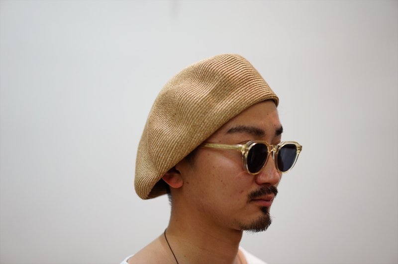 comesandgoes(カムズアンドゴーズ)Paper Blade Beret/L.Brown