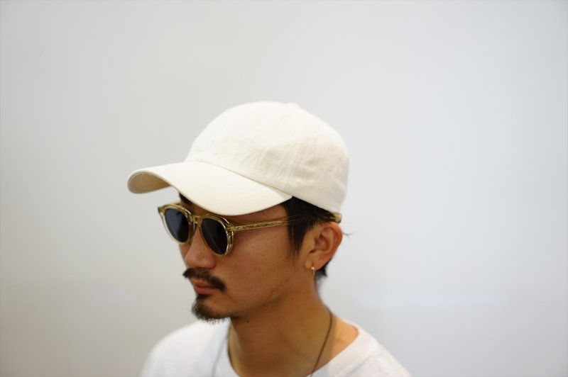 EXCLUSIVE BALUCA別注/KIIT(キート)High Count C/Li Twill 6P Cap/Ivory