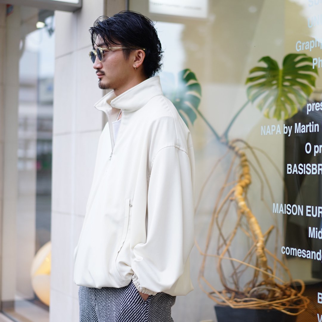 Graphpaper(グラフペーパー)Wool Serge Half Zip Anorak(GM223-50176