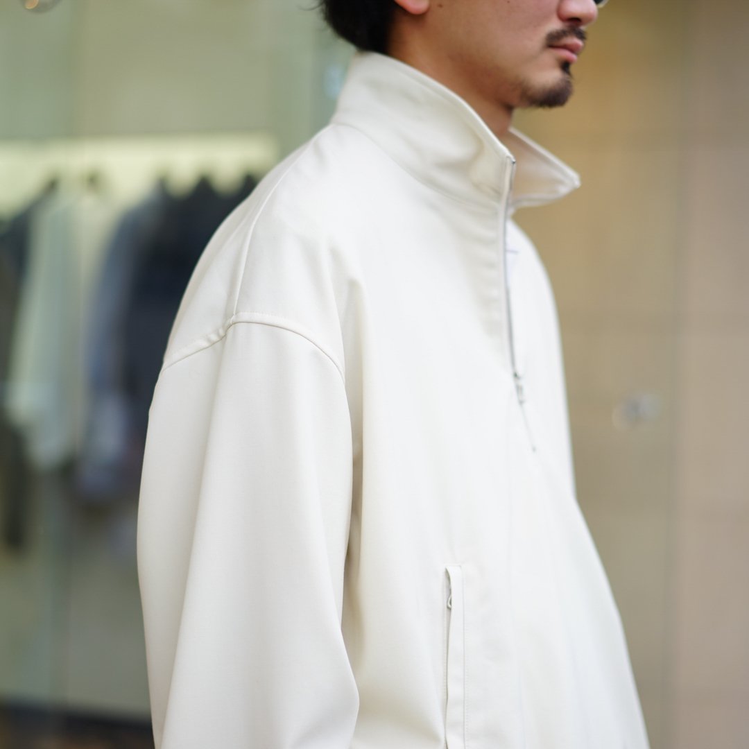 Graphpaper(グラフペーパー)Wool Serge Half Zip Anorak(GM223-50176