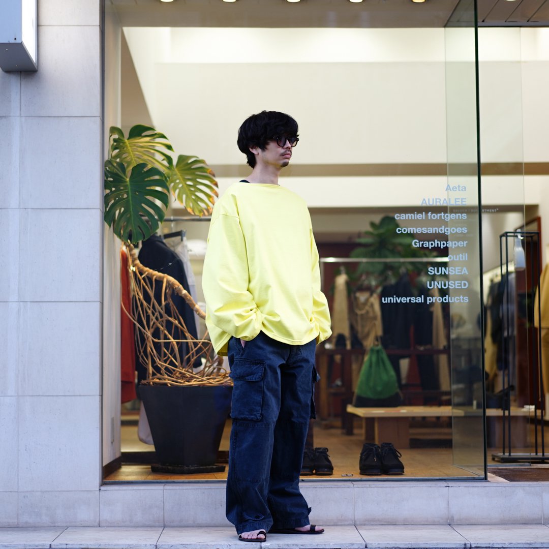 [unisex] outil(ウティ)TORICOT AAST(OU-C007-22AW) /Lime Light