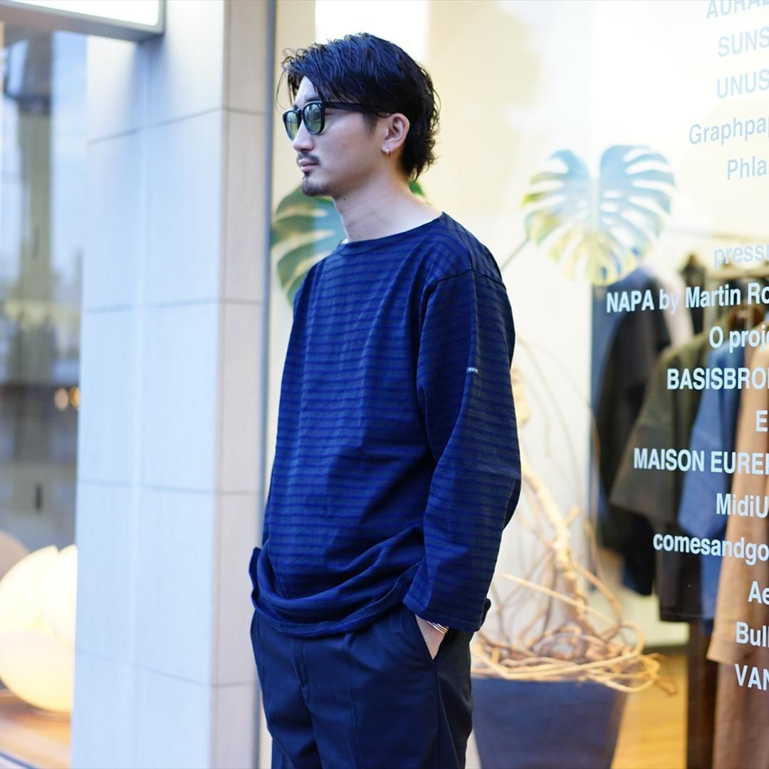 outil(ウティ)TRICOT NAY(OU-C008)/Black×Indigo
