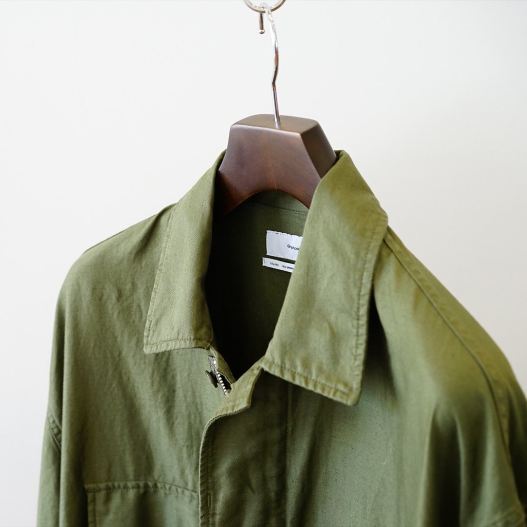 Graphpaper(グラフペーパー)Cotton Linen Moleskin Millitary Jacket