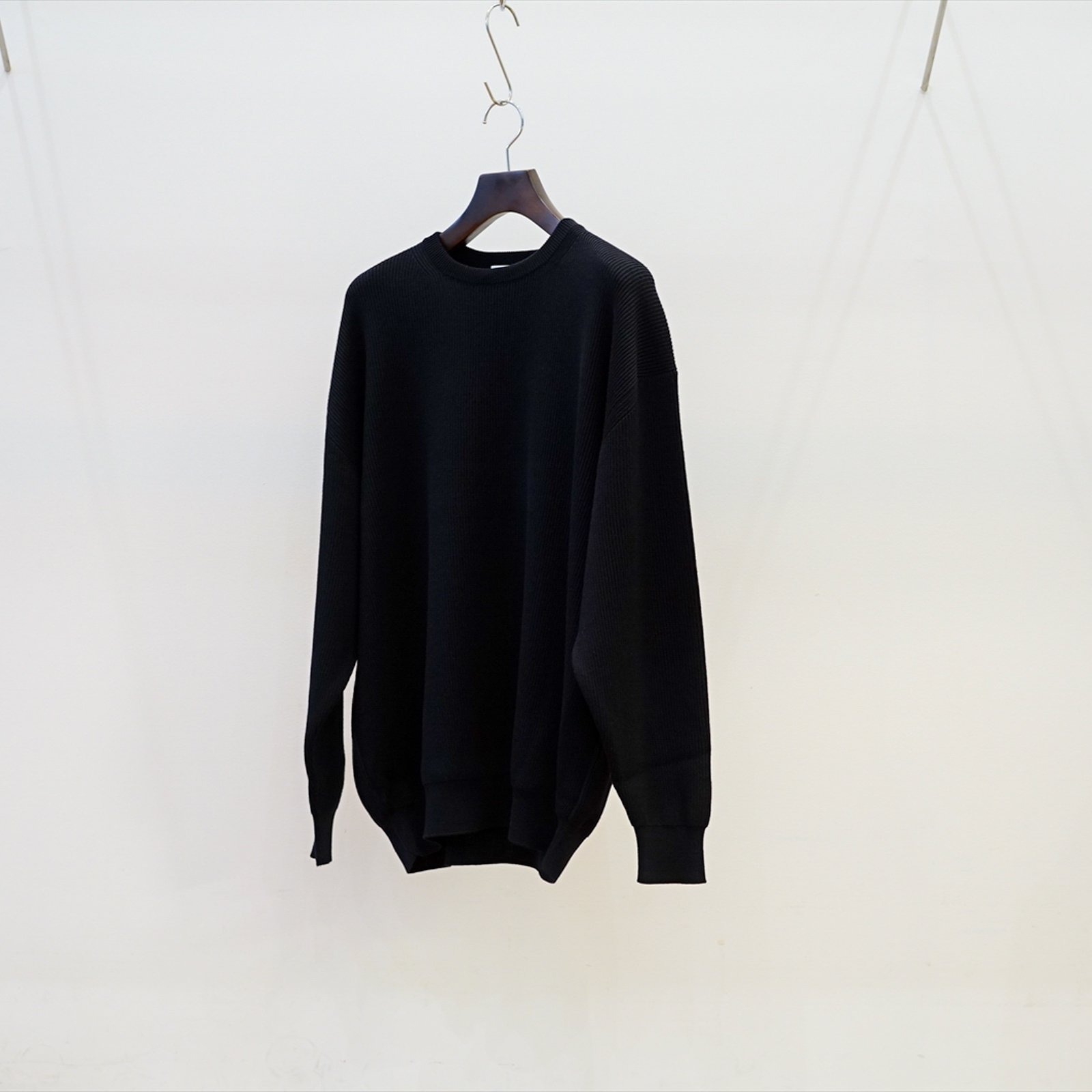 Graphpaper(グラフペーパー)High Density Crew Neck Knit(GU223-80128B