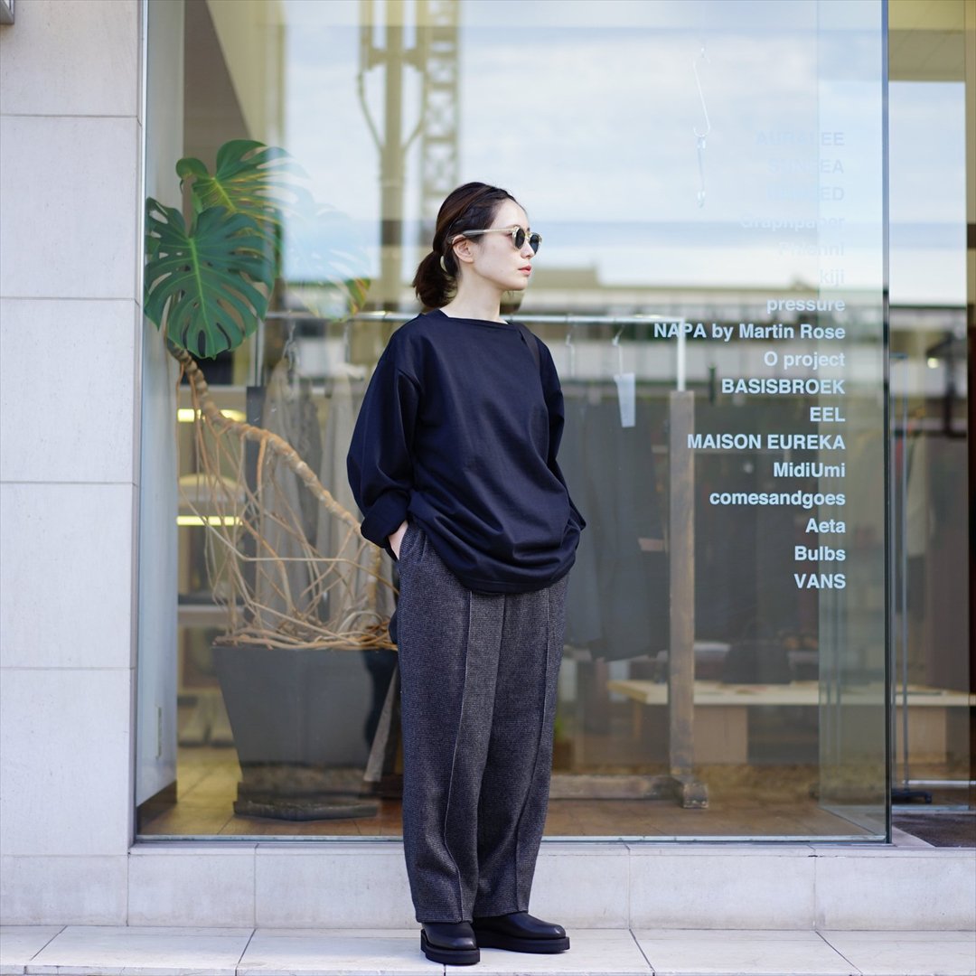 AURALEE for women's(オーラリーウィメンズ)Organic Cotton Cashmere