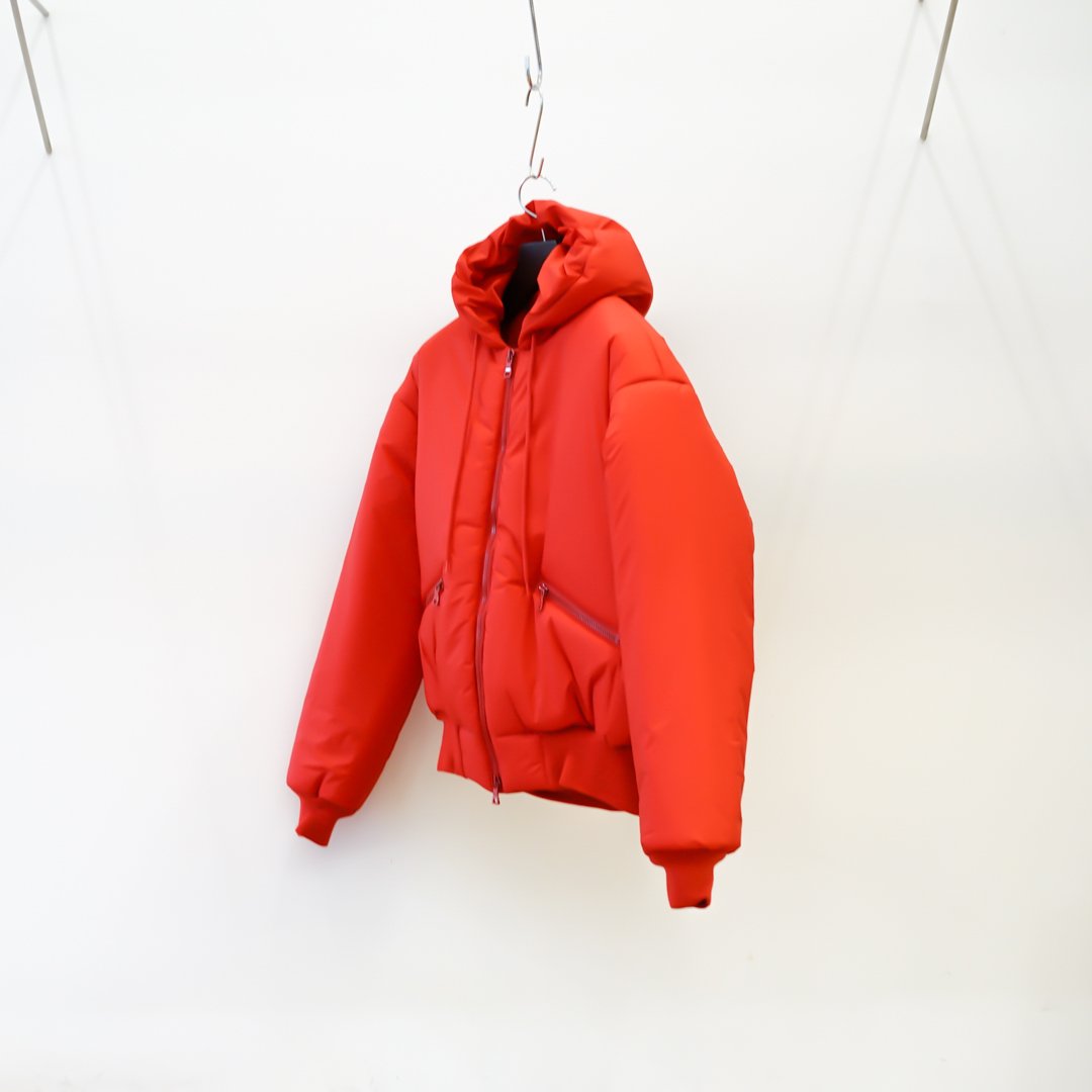 UNUSED(アンユーズド)MA-1 Hoodie Jacket(US2260)/Red/Black/