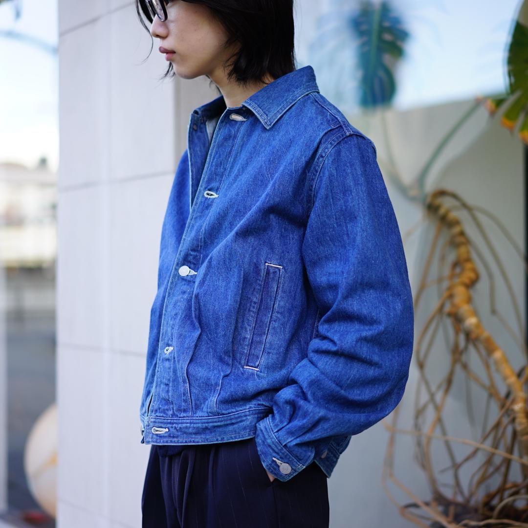 AURALEE(オーラリー)Selvedge Light Denim Blouson(A22AB01SD)/Light