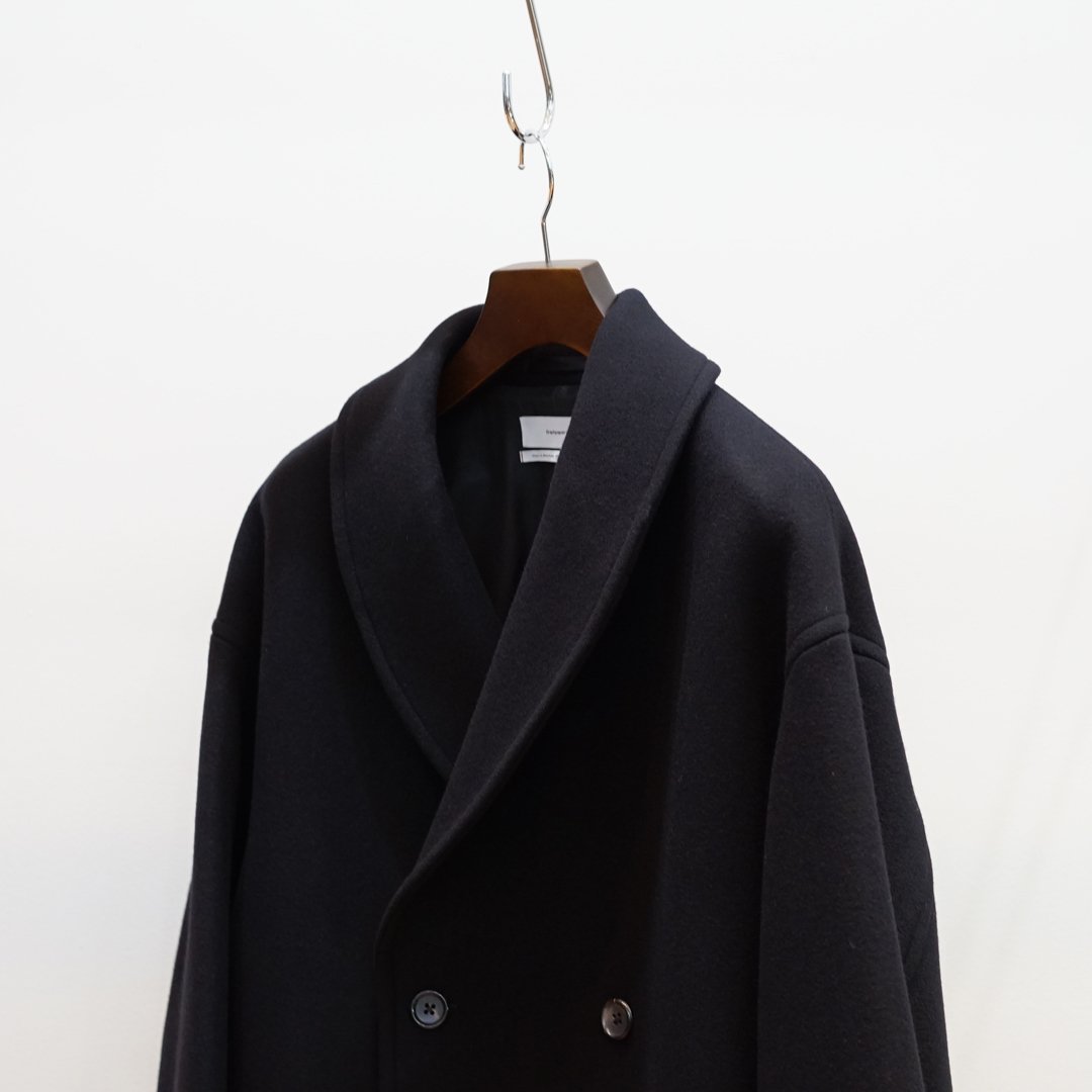 Graphpaper(グラフペーパー)Scale Off Melton Shawl Collar Coat(GM223 ...