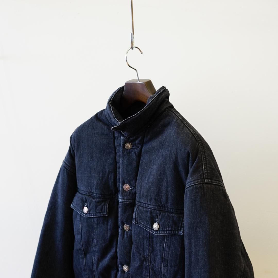 UNUSED アンユーズド 14oz denim jacket 2018SSカラーはブラック - G