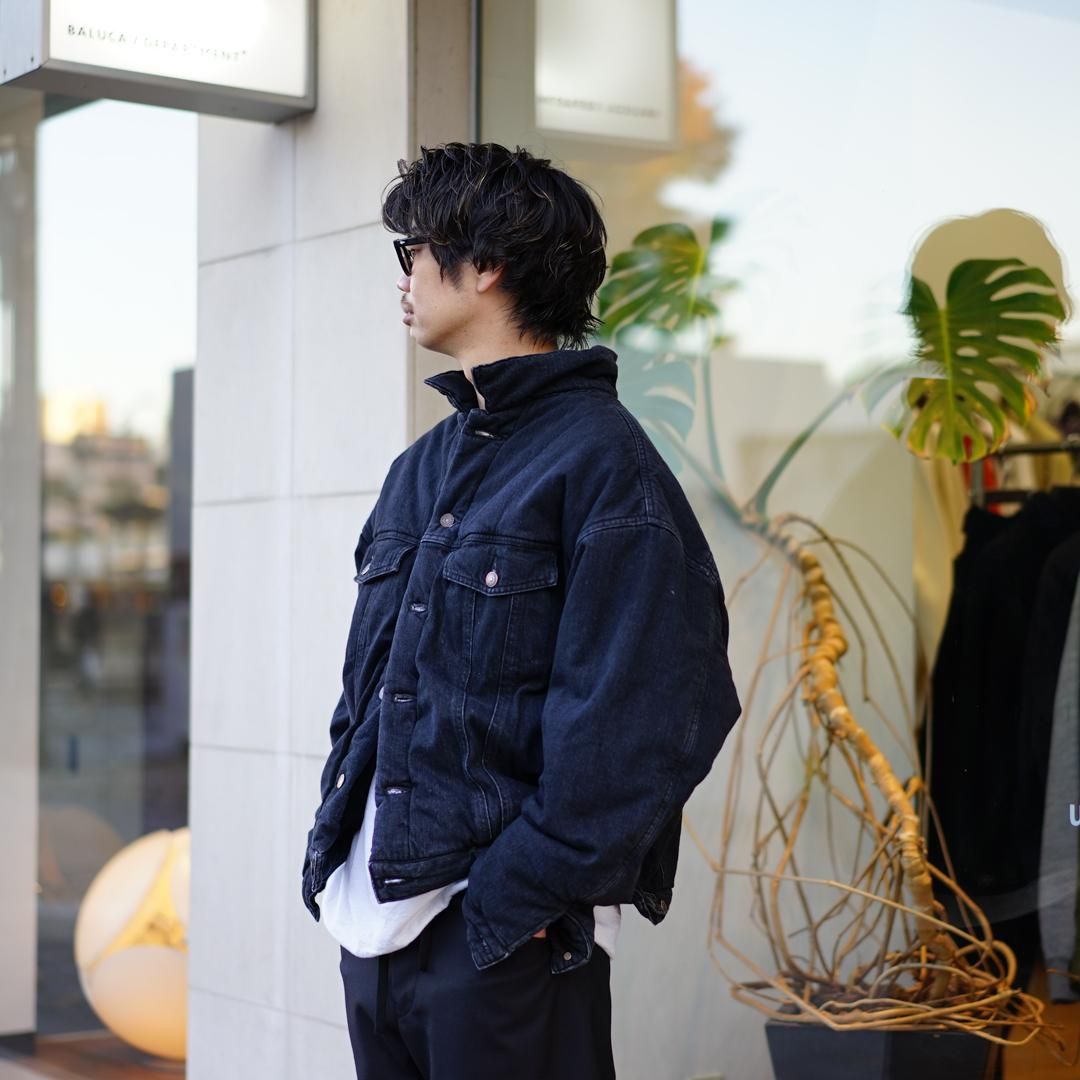 希少サイズ4ですUNUSED”Padded denim jacket(US2264)”