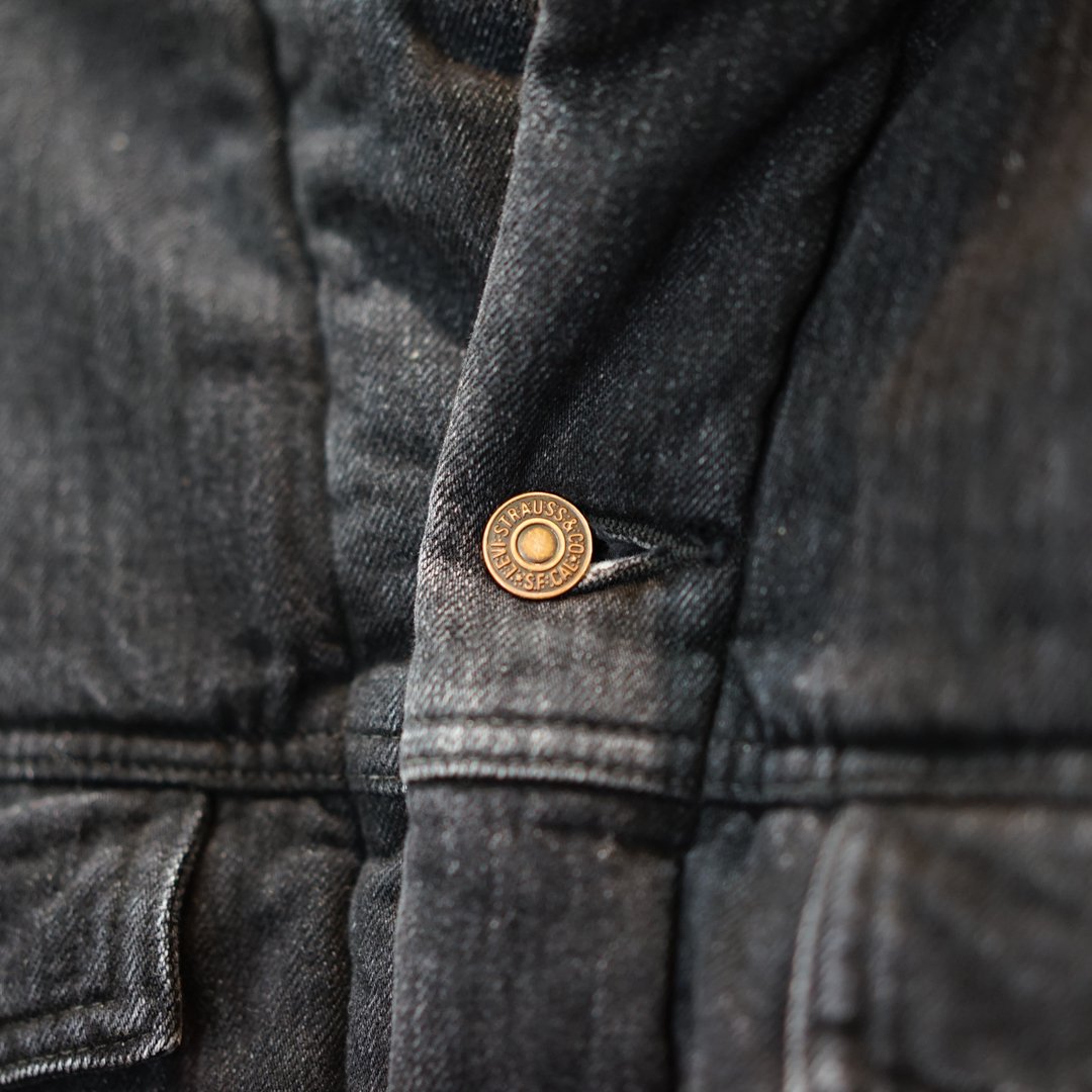 UNUSED(アンユーズド)Padded denim jacket(US2264)/Black