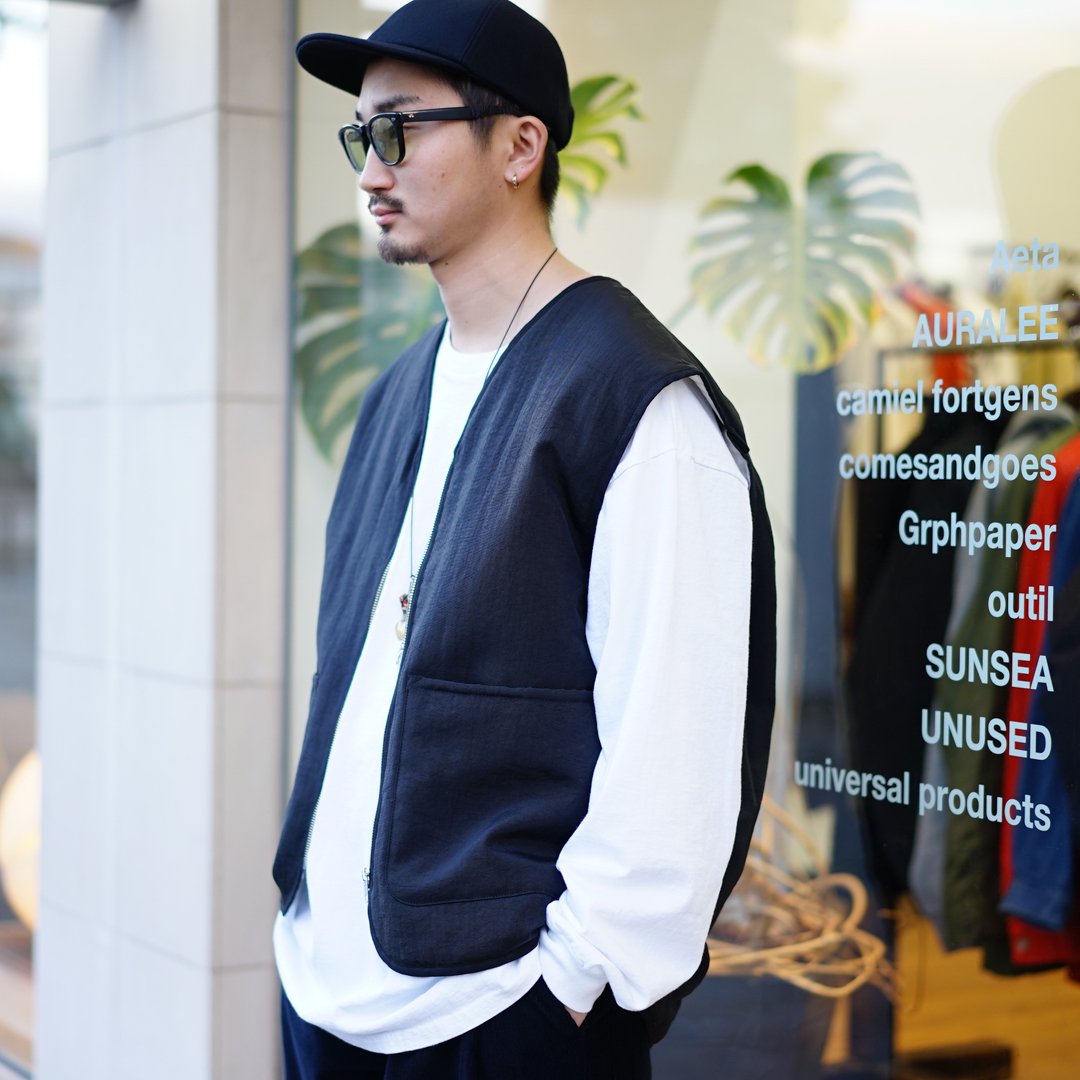 Camiel fortgens ZIP VEST カミエルフォートヘンス ベスト | i3g.mx