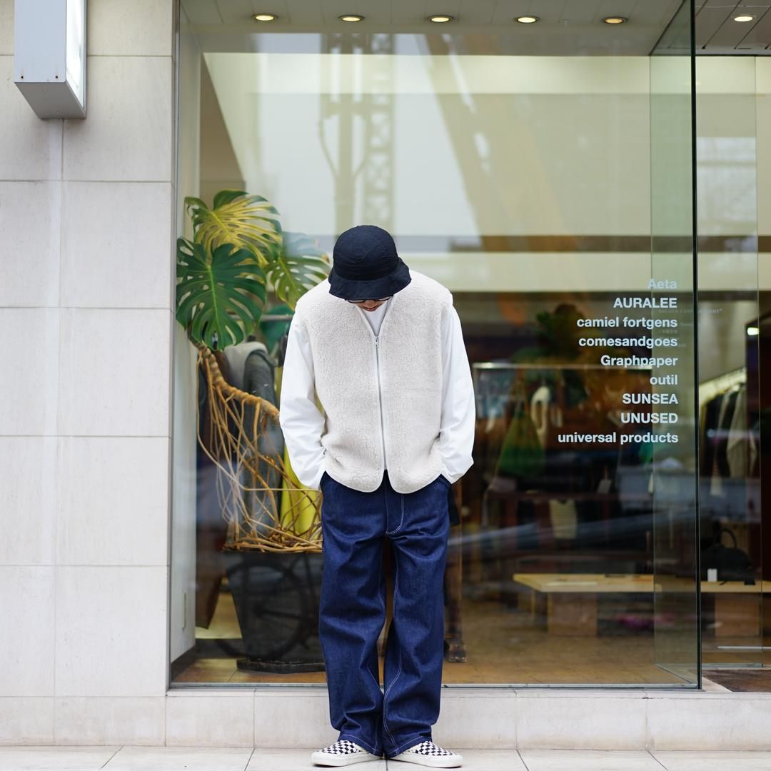 camiel fortgens(カミエルフォートヘンス)Worker Pants Denim(CF.14.06