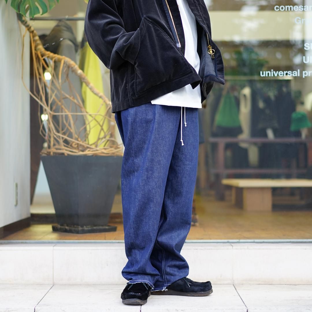 camiel fortgens(カミエルフォートヘンス)Sweat Pants Denim(CF.14.06