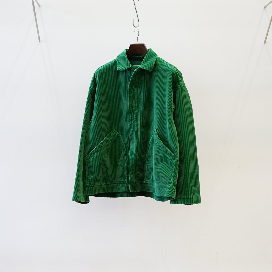 サイズ3UNUSED Corduroy Jacket Green サイズ3 US2263