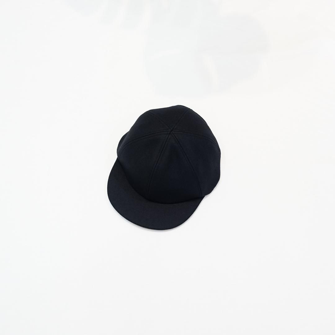 [unisex] comesandgoes(ॺɥ)Water Proof Melton Wool Little Brim Cap/Black