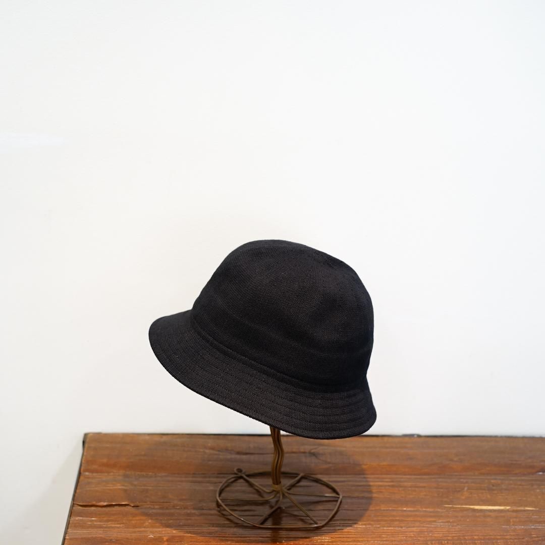 COMESANDGOES BLACK MESH HAT カムズアンドゴーズ - ハット