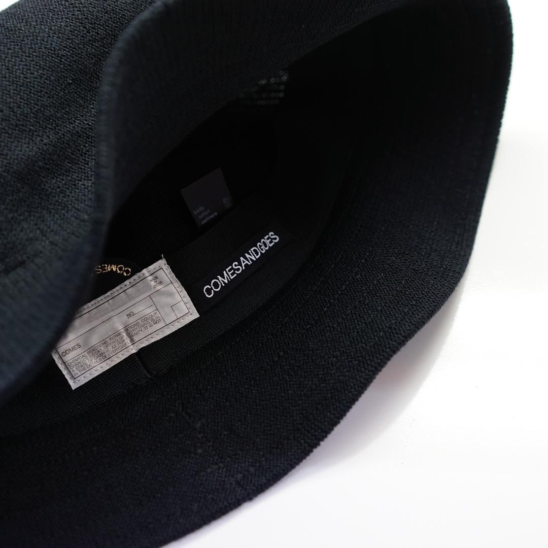 comesandgoes(カムズアンドゴーズ)Cashmere&Cotton Mesh Hat(No22912 