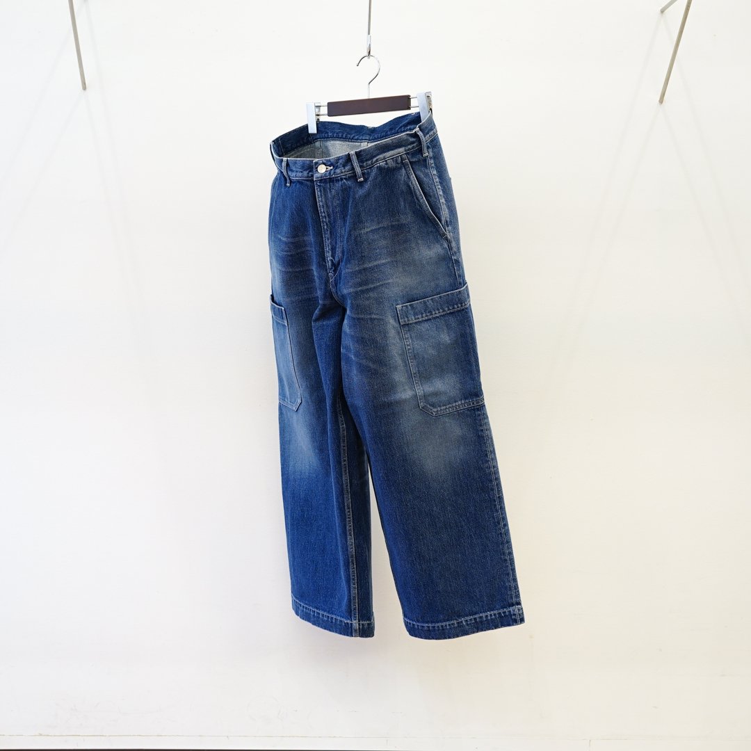 Graphpaper(グラフペーパー) Selvage Denim Cargo Pants(GM231-40101DB