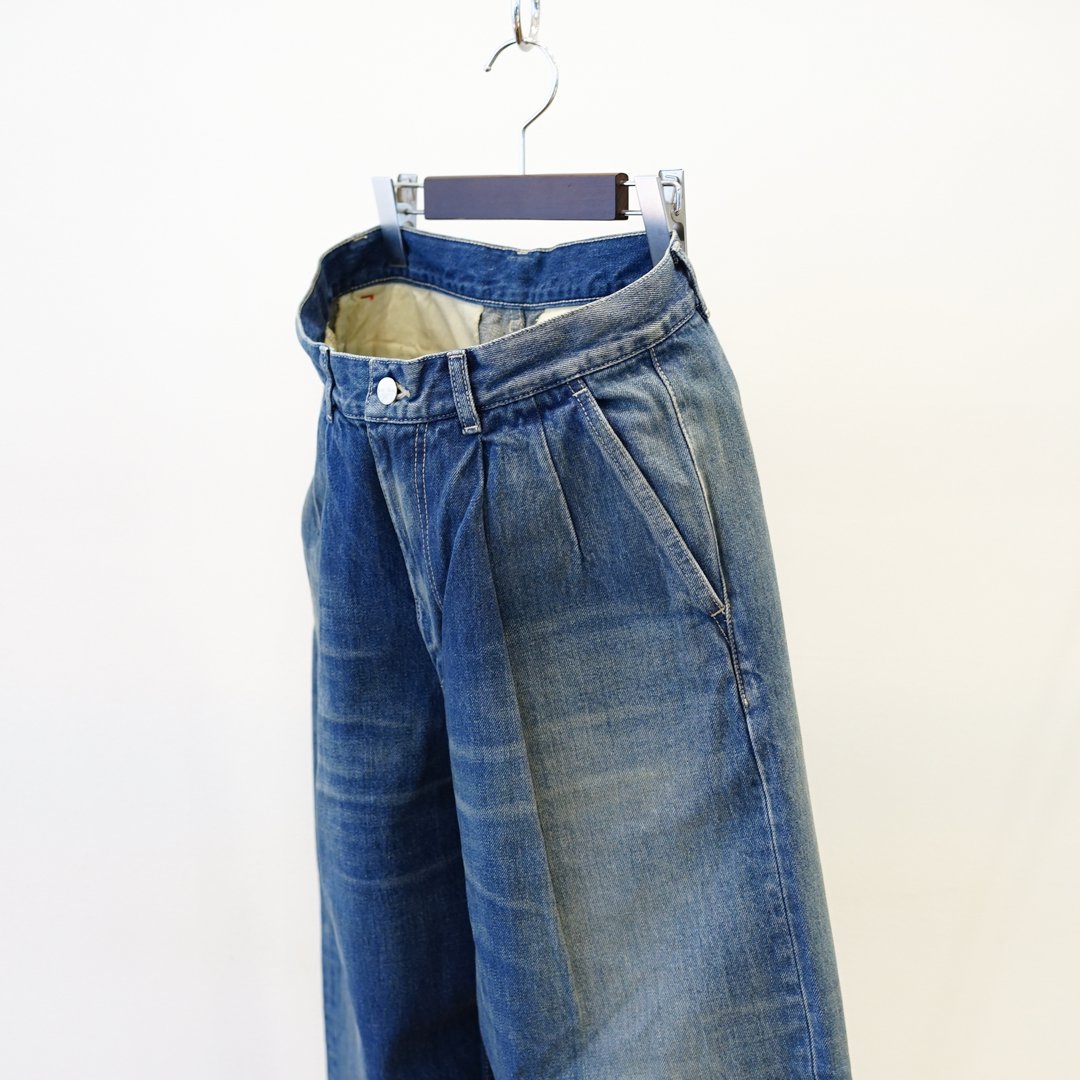 Graphpaper(グラフペーパー) Selvage Denim Two Tuck Pants(GU231