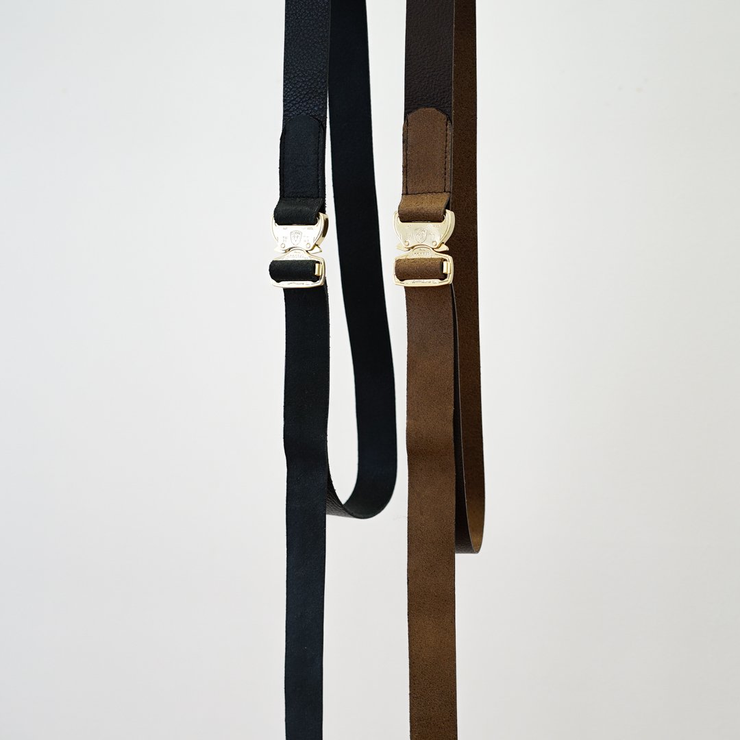 UNUSED(アンユーズド)Cobra Buckle Belt/Brown/Black