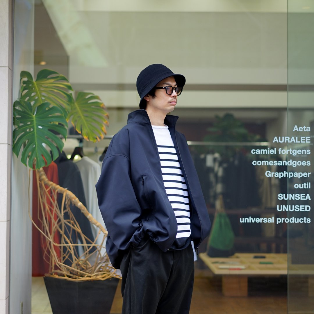 Graphpaper(グラフペーパー)Stretch Double Satin Track Blouson(GM231 ...