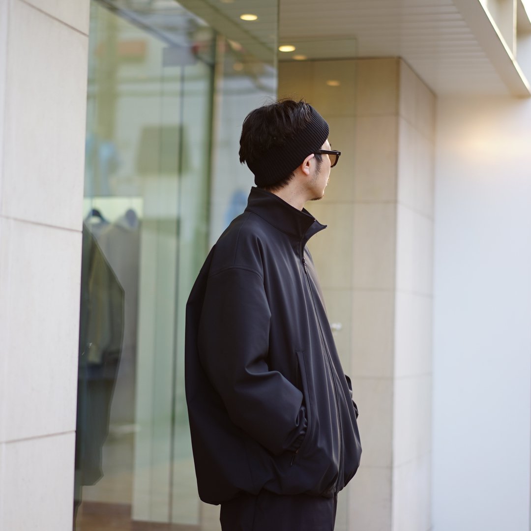 Graphpaper(グラフペーパー)Stretch Double Satin Track Blouson(GM231 