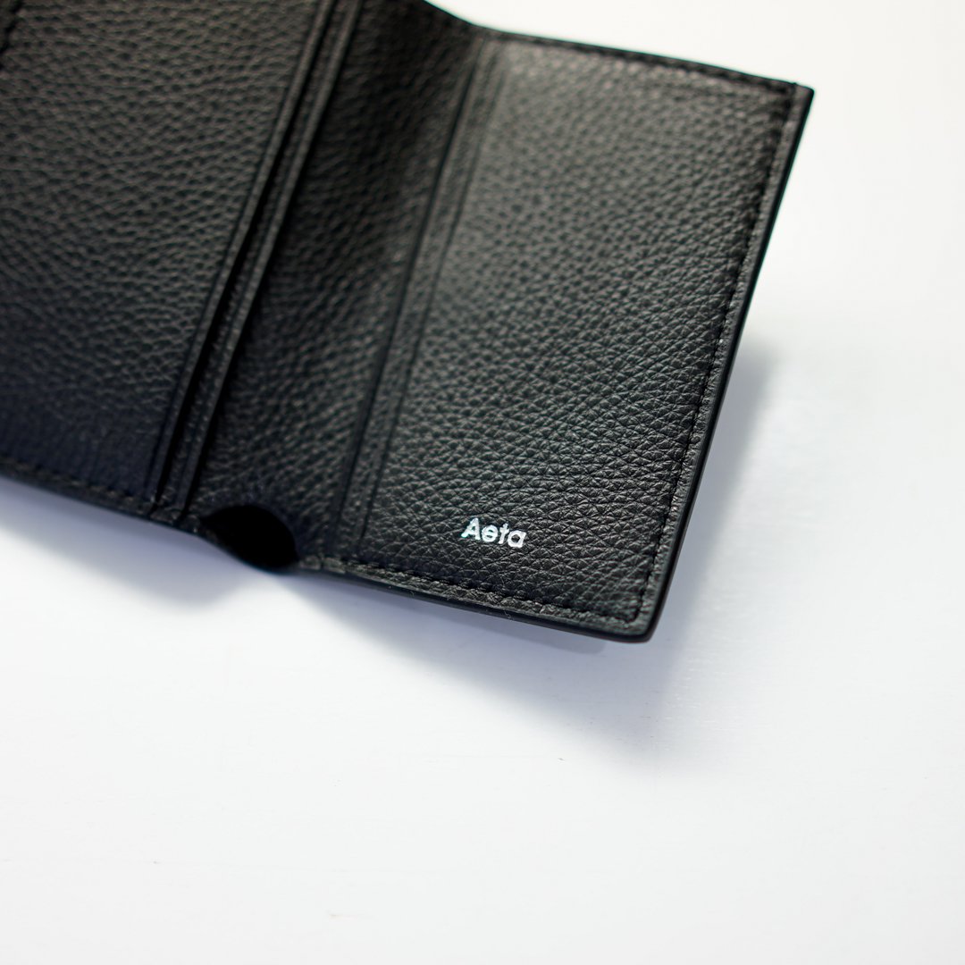 Aeta(アエタ)PG Wallet TypeA Mini(PG37) /Black