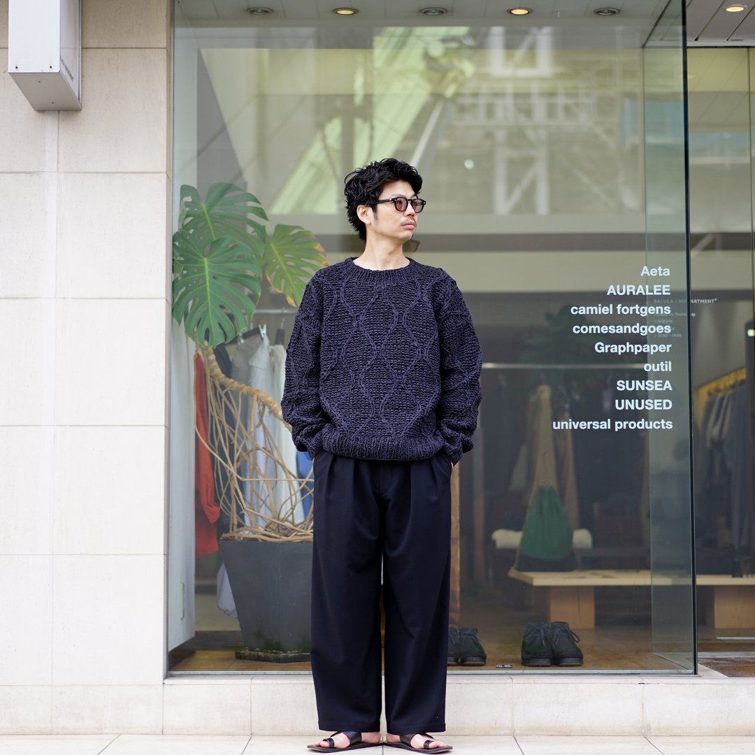 Graphpaper/Round Scale Wool SkipperShirt - シャツ