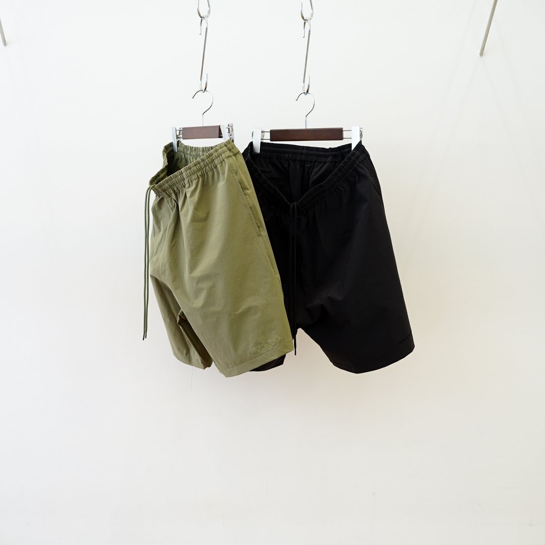 UNIVERSAL PRODUCTS(ユニバーサルプロダクツ)Baggy Shorts(204-60502)/Olive/Black/