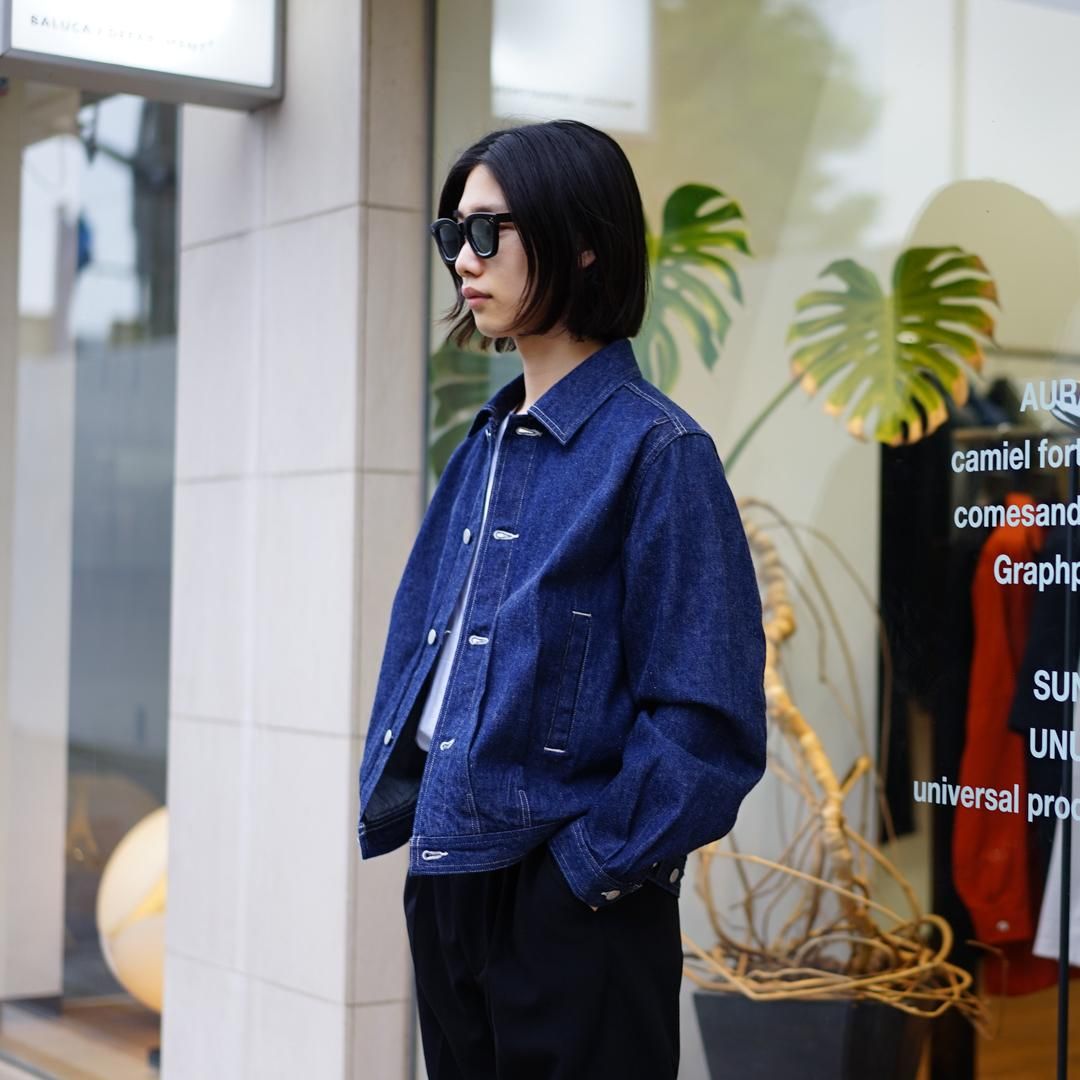 auralee 22ss denim blouson - Gジャン/デニムジャケット