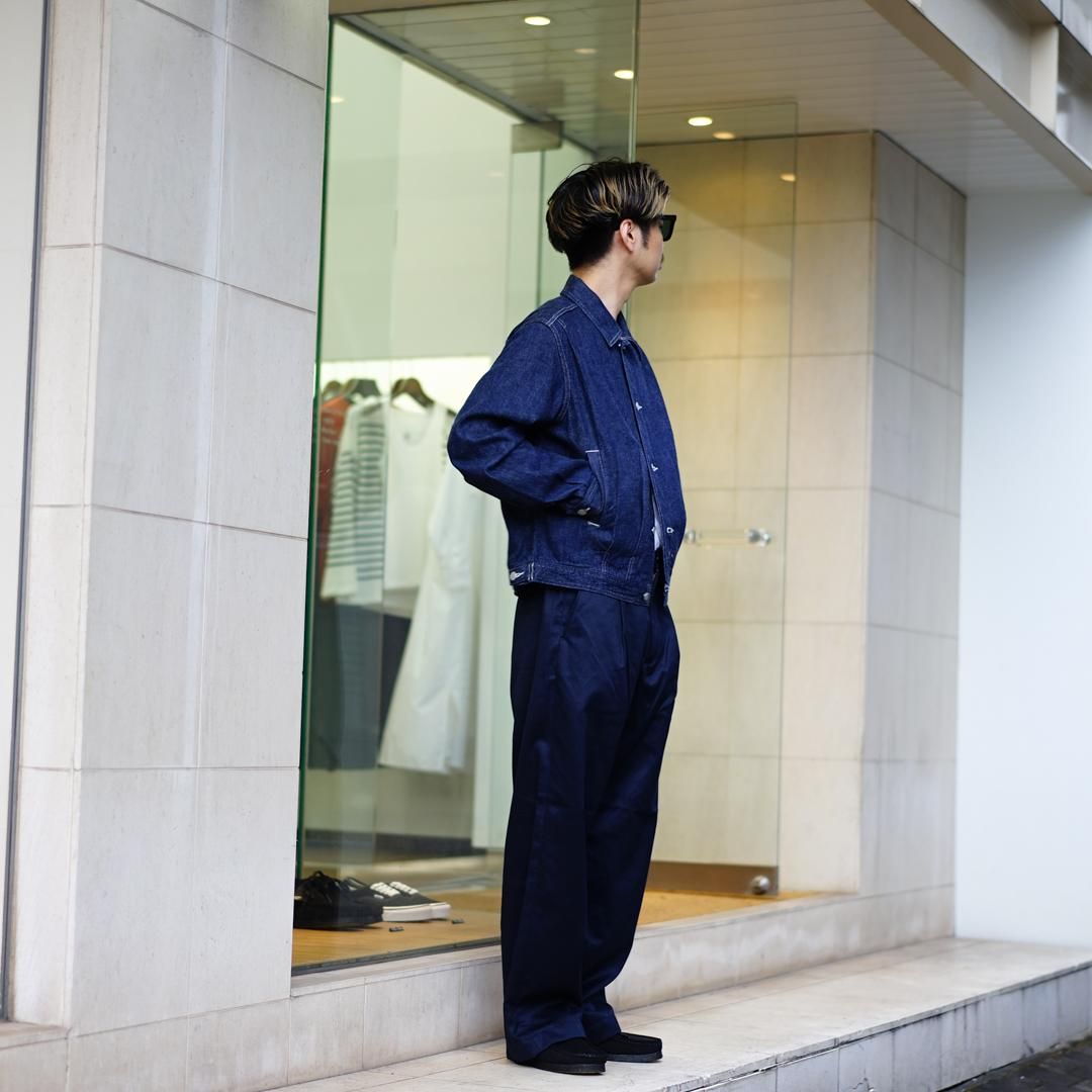 AURALEE(オーラリー)Selvedge Light Denim Blouson(A23SB01SD)/Indigo