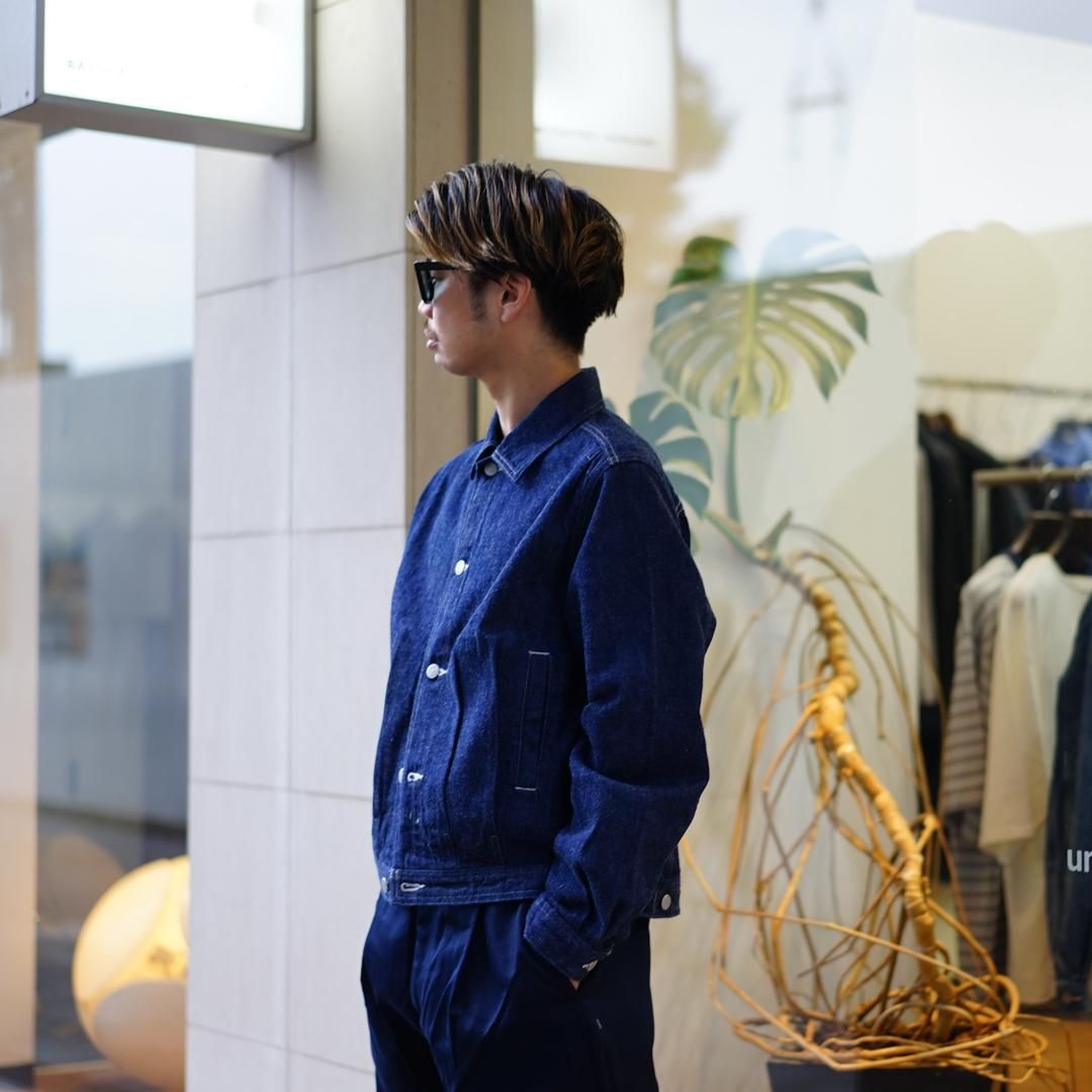 AURALEE(オーラリー)Selvedge Light Denim Blouson(A23SB01SD)/Indigo