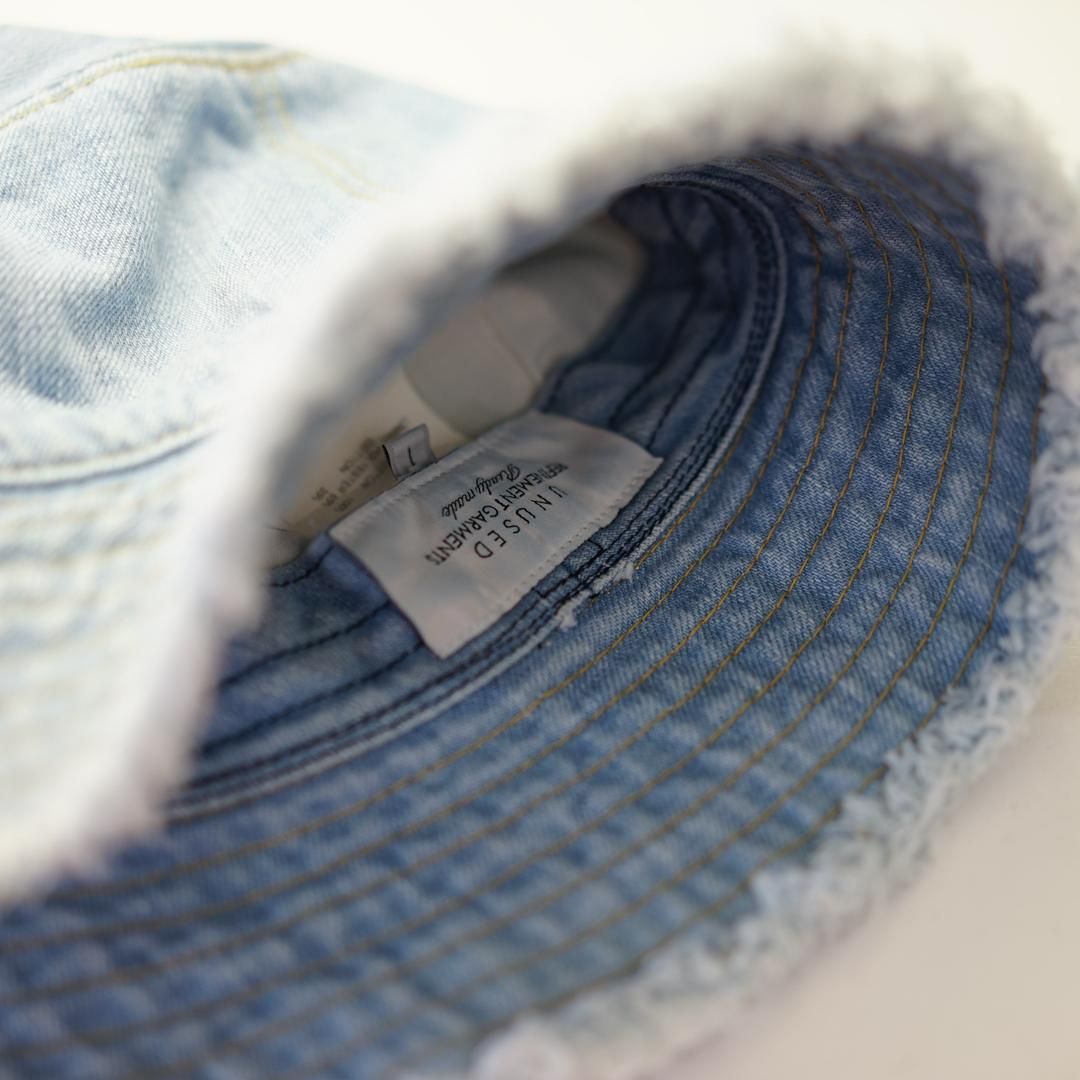 UNUSED(アンユーズド)12.5oz Denim Hat(UH0593)/Indigo