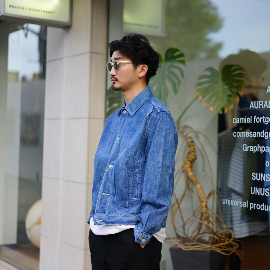 買取り実績 AURALEE AURALEEオーラリーSelvedge Light Denim Blouson