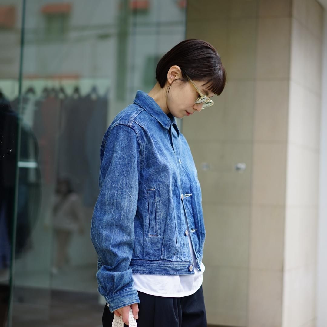 【my beautiful landlet】 denim blouson