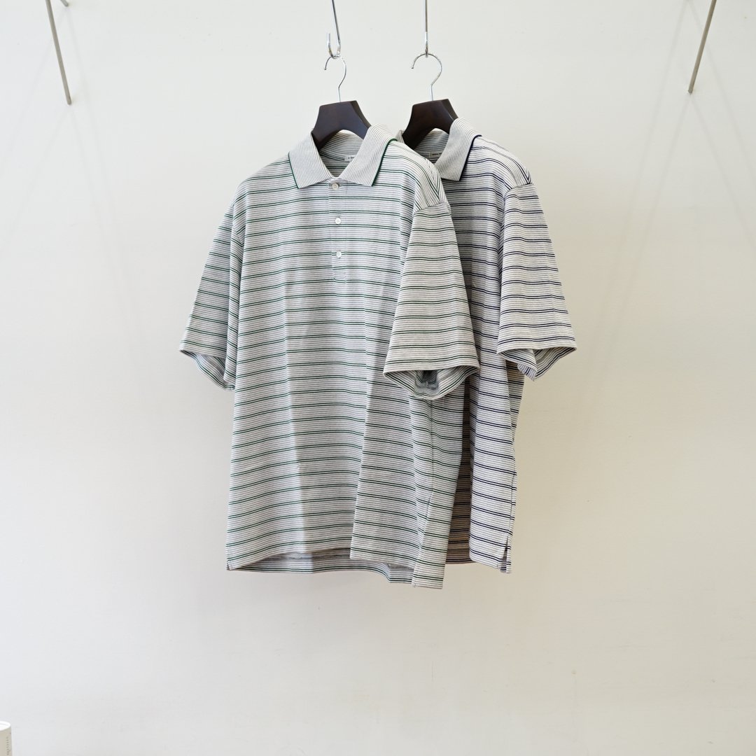 UNIVERSAL PRODUCTS(ユニバーサルプロダクツ)Multi Border S/S POLO