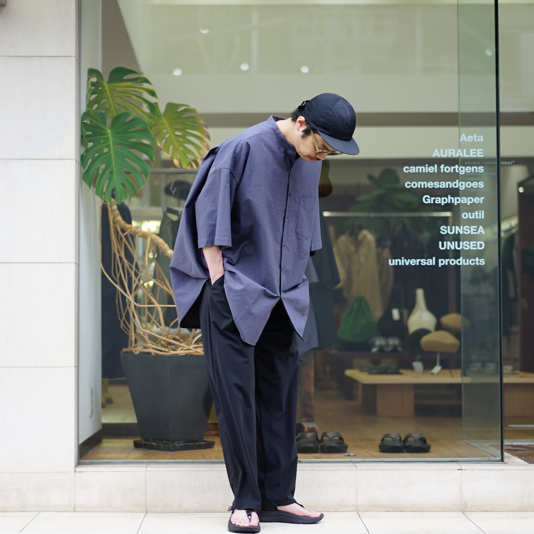 Graphpaper(グラフペーパー)Flex Tricot Wide Tapered Chef Pants