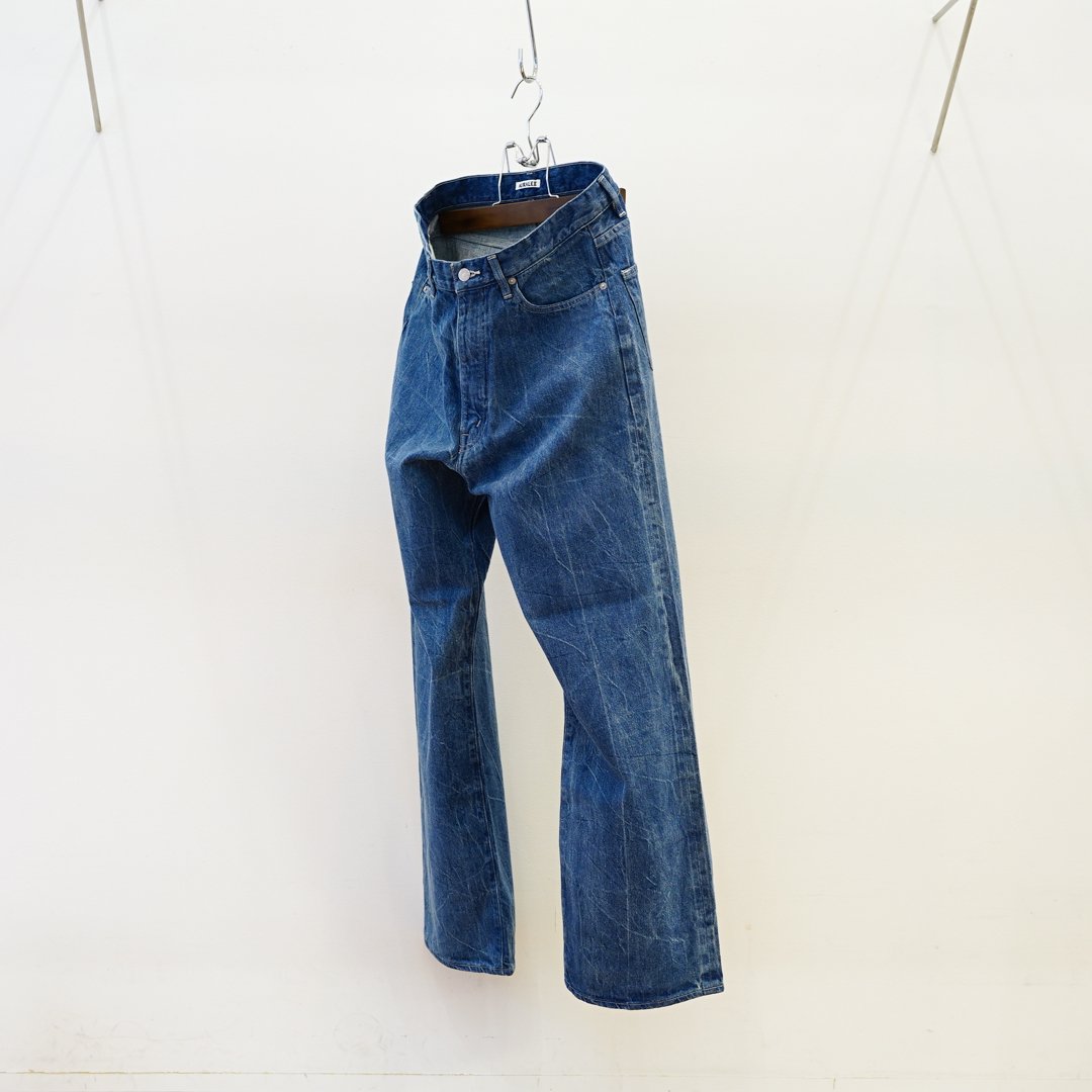 AURALEE(オーラリー)Selvedge Faded Light Denim(A23SP02DE)/Lighting Effect Indigo