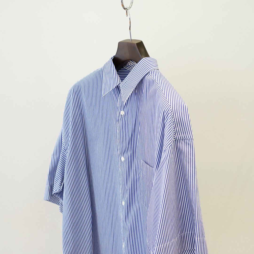 Graphpaper(グラフペーパー)Broad S/S Oversized Regular Collar Shirt