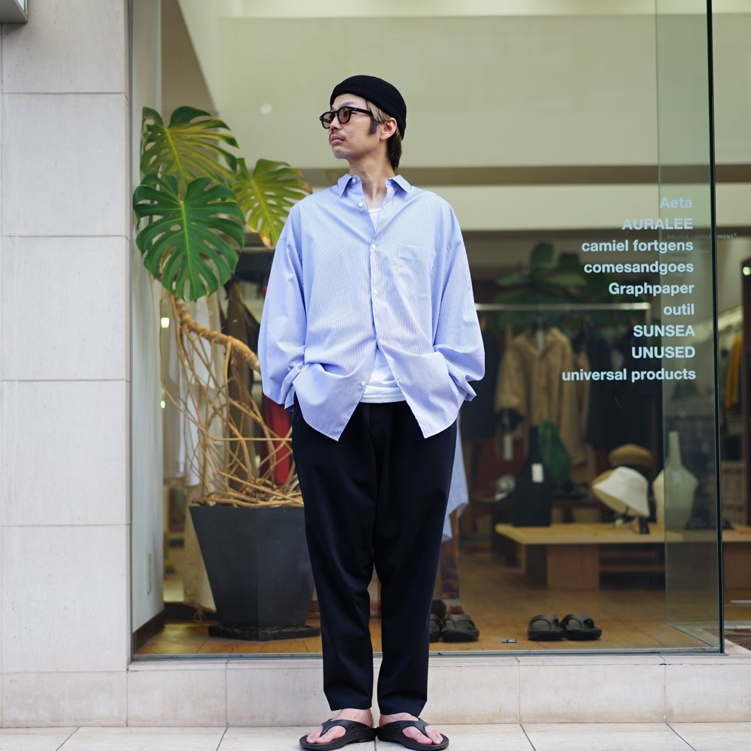 23AW] Graphpaper(グラフペーパー)Compact Ponte Chef Pants(GM233 