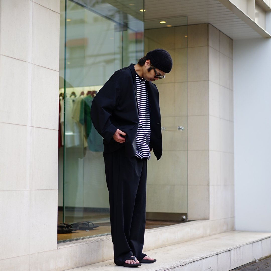 Compact Ponte Wide Chef Pants 今季 グラフペーパー   www