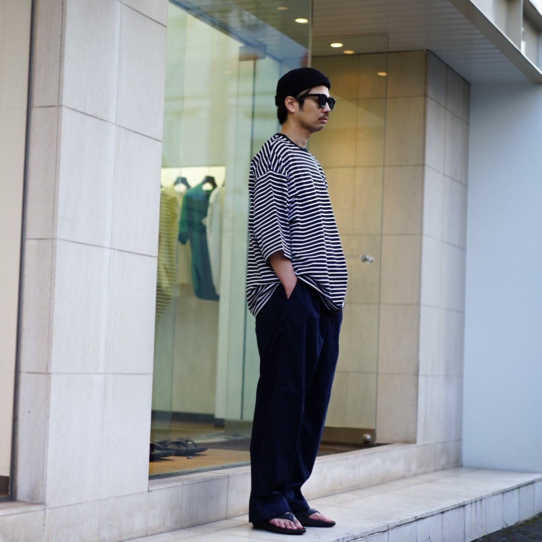 Graphpaper(グラフペーパー)Suvin Chino Wide Straight Trousers(GM232 ...