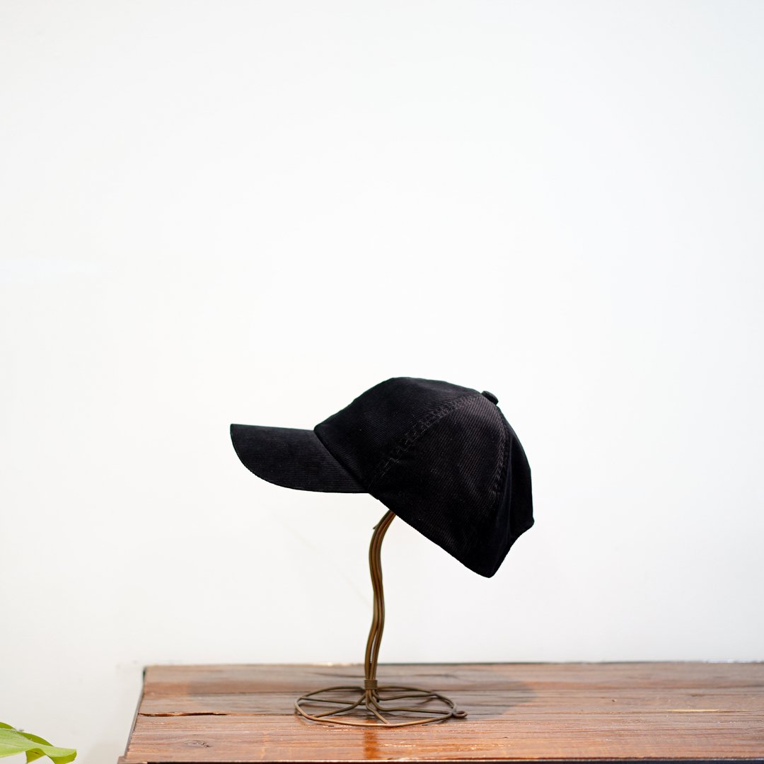 omesandgoes(カムズアンドゴーズ) Corduroy Cap(No23945)/Black