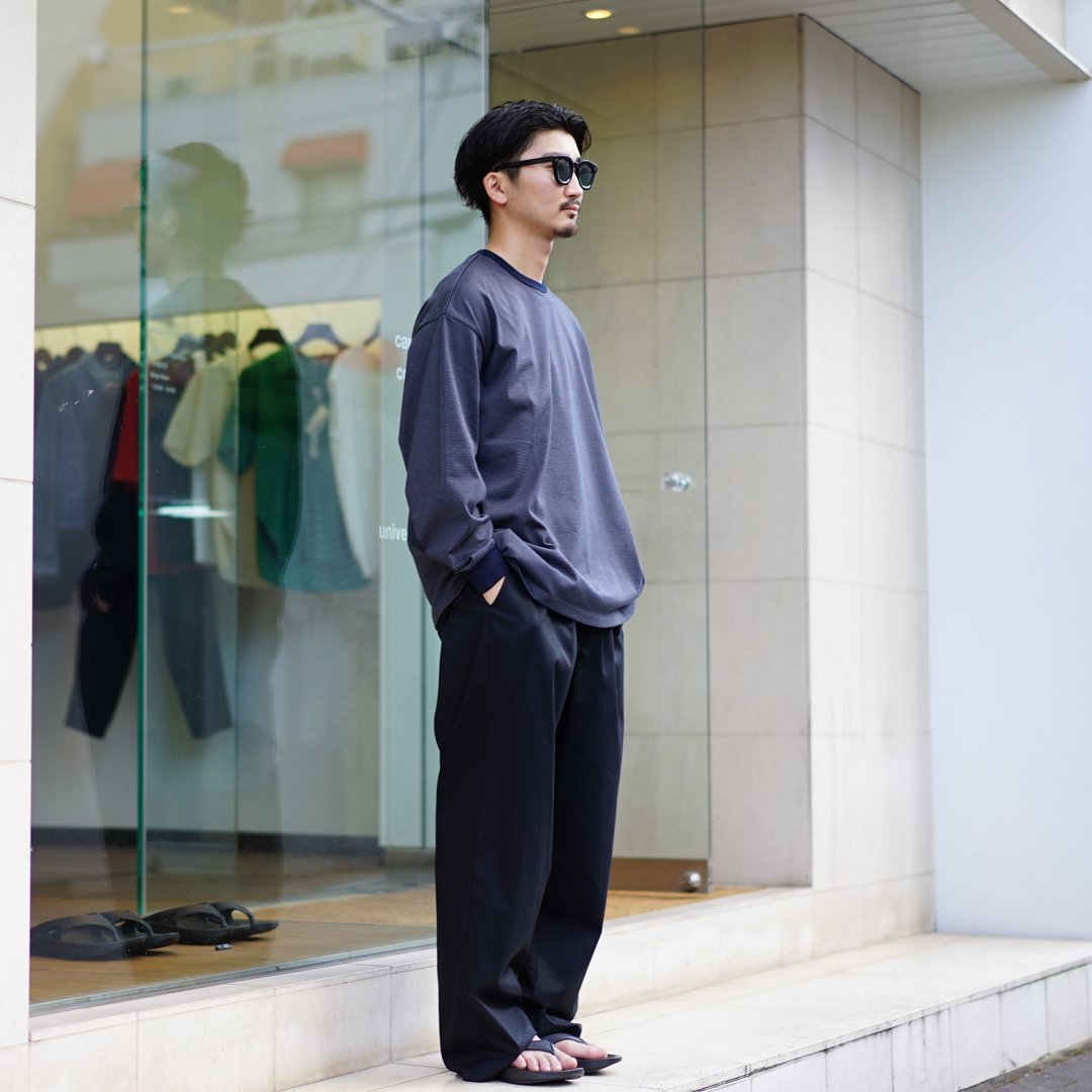 Graphpaper(グラフペーパー)Solotex Twill Wide Chef Pants(GM232-40058B)