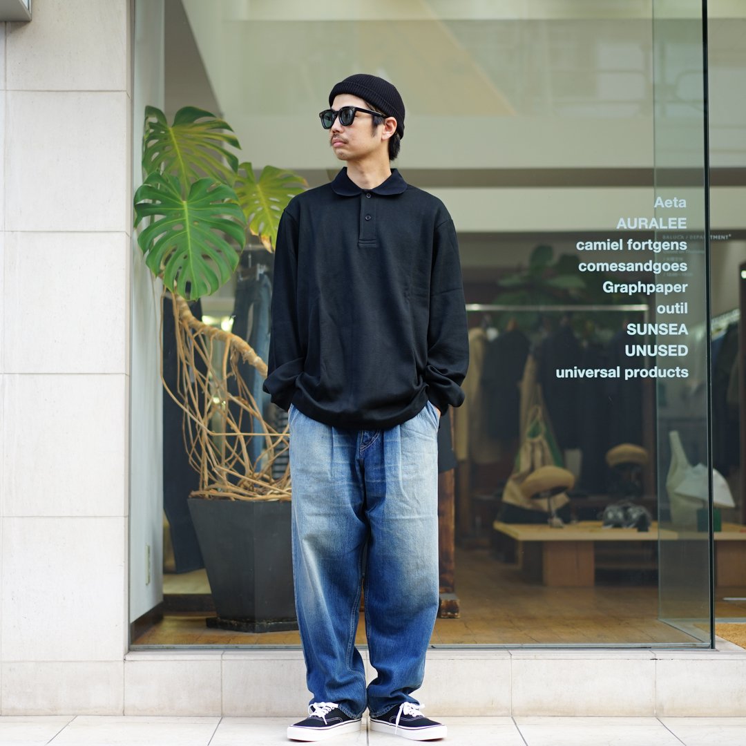 Selvage Denim Two Tuck Tapered Pants - デニム/ジーンズ