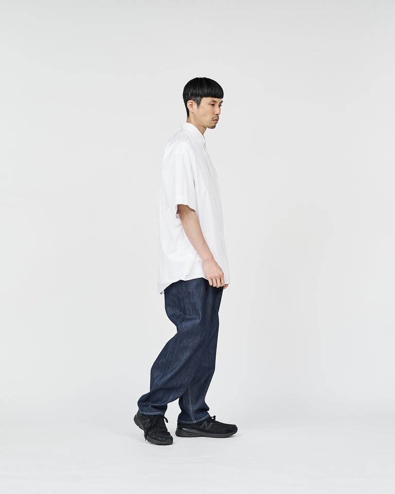 Selvage Denim Two Tuck Tapered Pants | nate-hospital.com