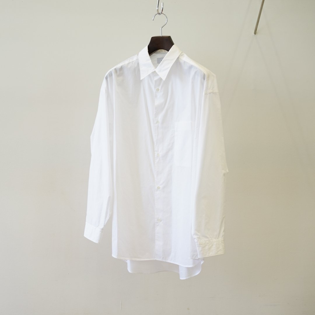 Graphpaper(グラフペーパー)Broad L/S Oversized Regular Collar Shirt